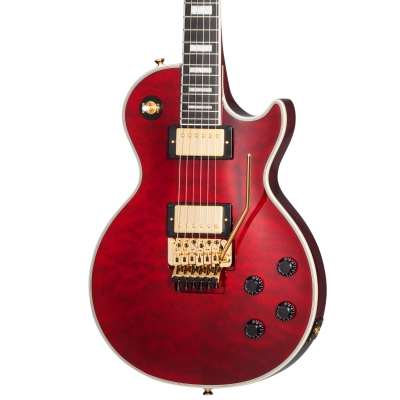 Alex Lifeson Les Paul Axcess Quilt - Ruby Red