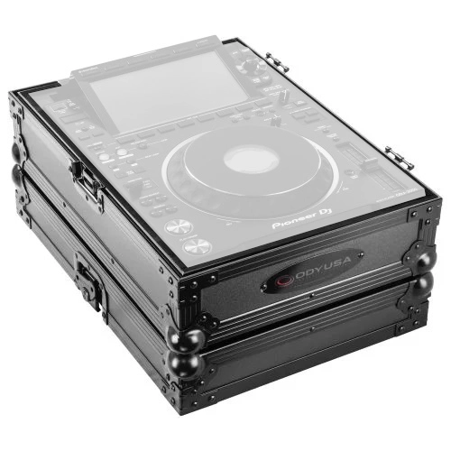 Pioneer CDJ3000 Flight Case with Removable Back Panel - Black