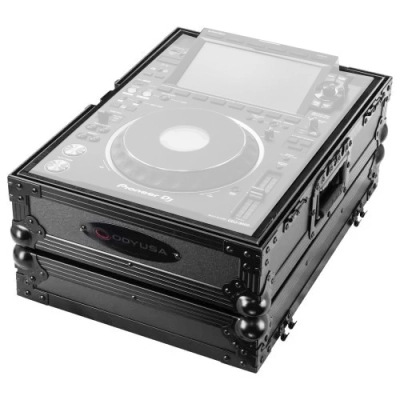 Pioneer CDJ3000 Flight Case with Removable Back Panel - Black