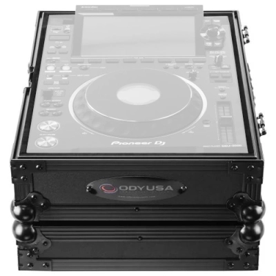 Pioneer CDJ3000 Flight Case with Removable Back Panel - Black