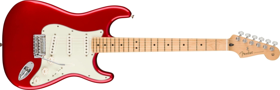 Player Stratocaster Maple - Candy Apple Red