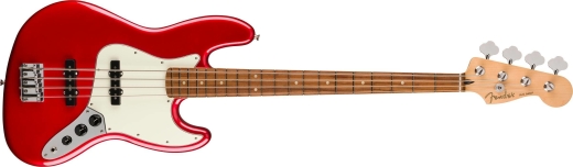 Fender - JazzBass Player  touche en pau ferro (fini Candy Apple Red)