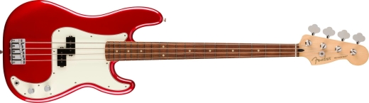Fender - PrecisionBass Player  touche en pau ferro (fini Candy Apple Red)