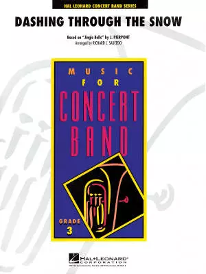 Hal Leonard - Dashing Through the Snow (based on Jingle Bells) - Saucedo - Concert Band - Gr. 3