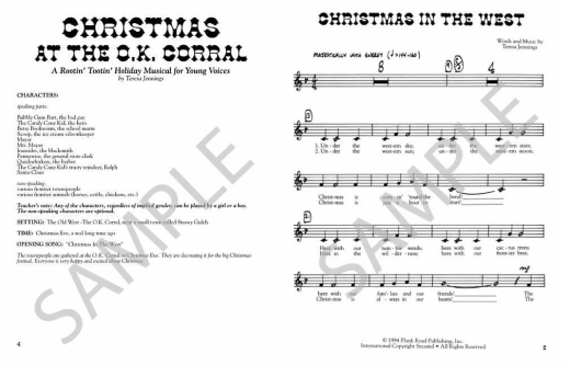 Christmas At The O.K. Corral - Jennings - Classroom - Kit/CD