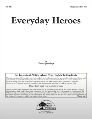 Plank Road Publishing - Everyday Heroes - Jennings - Classroom - Kit/CD