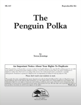 Plank Road Publishing - The Penguin Polka Jennings Salle de classe Livre avec CD
