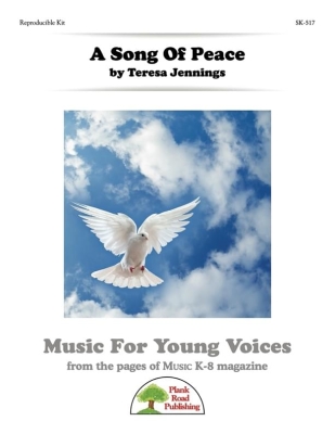 Plank Road Publishing - A Song of Peace Jennings Salle de classe Livre avec CD