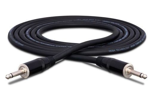 Pro Speaker Cable, REAN 1/4 in TS to Same, 15 ft