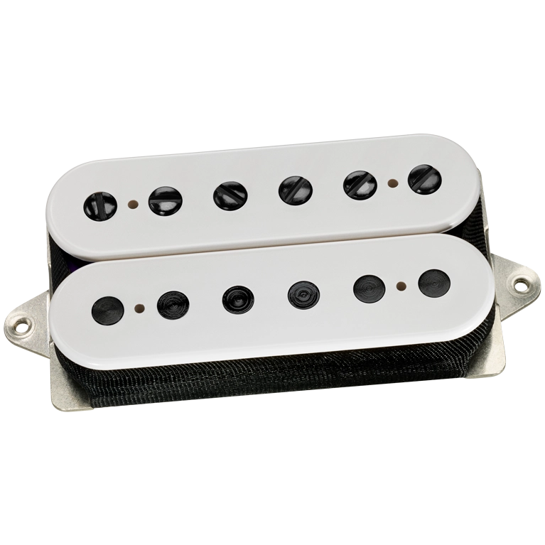 PAF Master Humbucker Neck Pickup - White with Black Poles