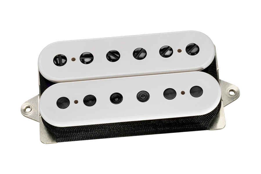 PAF Master Humbucker Bridge Pickup - White with Black Poles