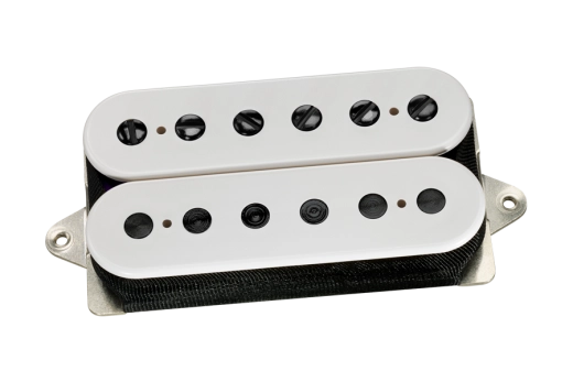 DiMarzio - PAF Master Humbucker Bridge Pickup - White with Black Poles