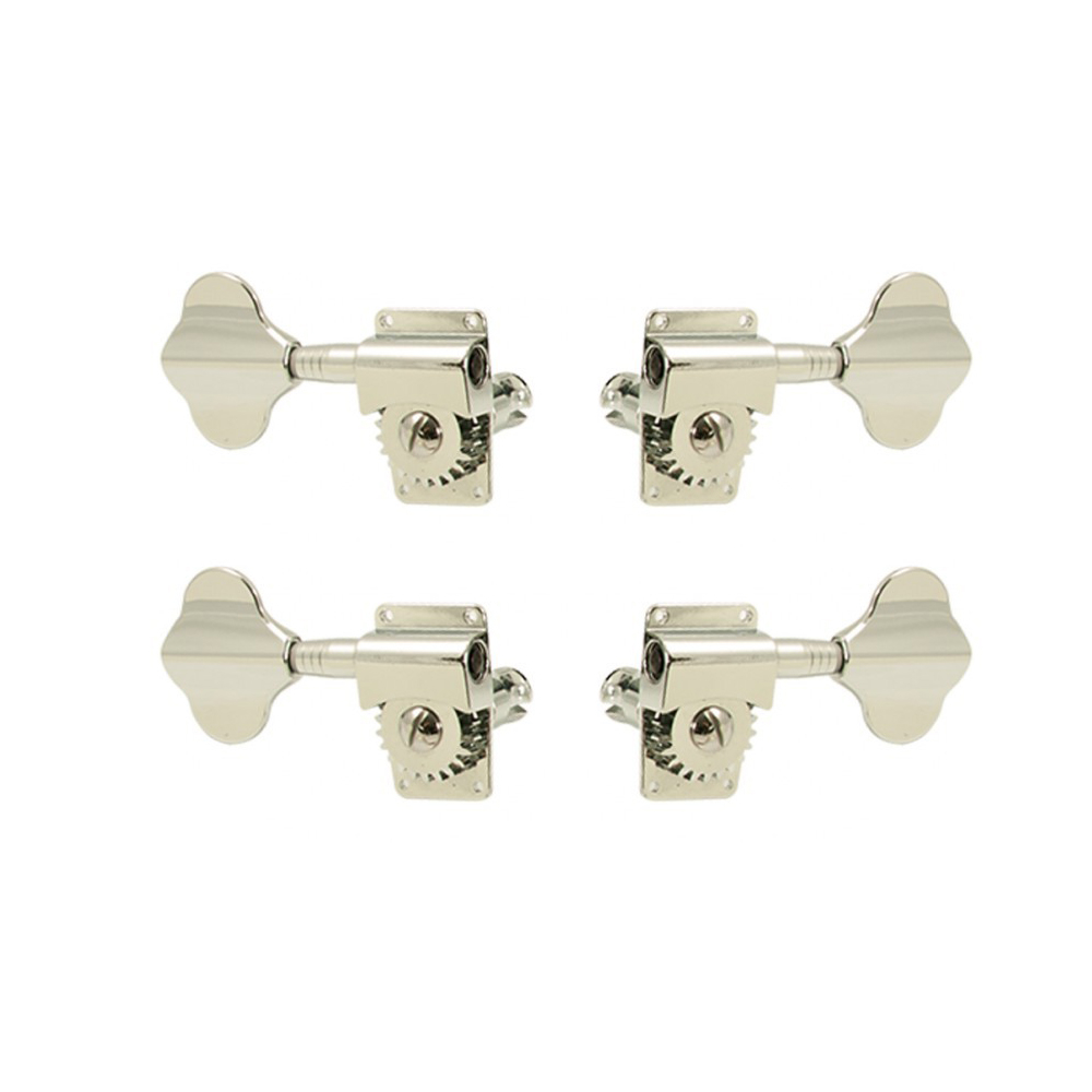 2 Per Side/4 In Line Deluxe Bass Tuning Machines - Chrome