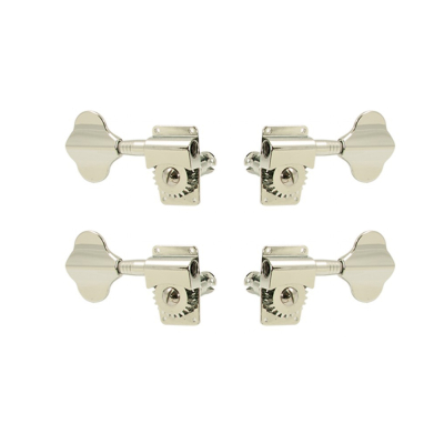 WD Music - 2 Per Side/4 In Line Deluxe Bass Tuning Machines - Chrome
