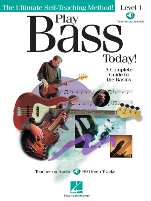 Hal Leonard - Play Bass Today! Level 1 - Kringel/Downing - Bass Guitar TAB - Book/Audio Online