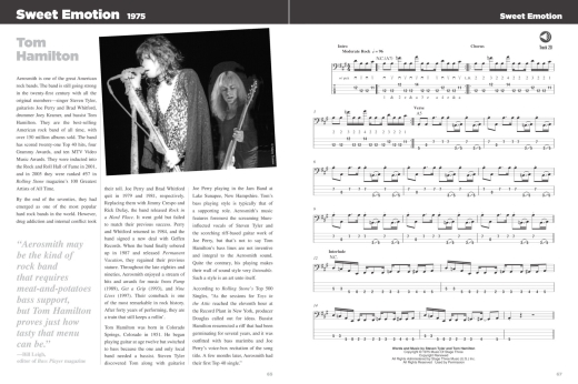 25 Great Bass Lines: Transcriptions, Lessons, Bios, Photos - Letsch - Bass Guitar TAB - Book/Audio Online