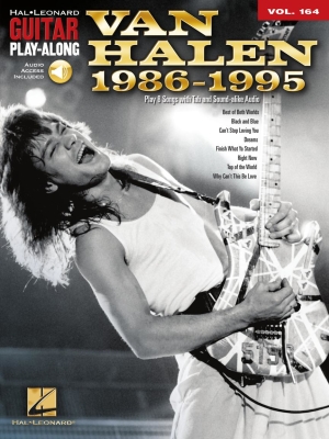 Hal Leonard - Van Halen 1986-1995: Guitar Play-Along Volume 164 - Guitar TAB - Book/Audio Online