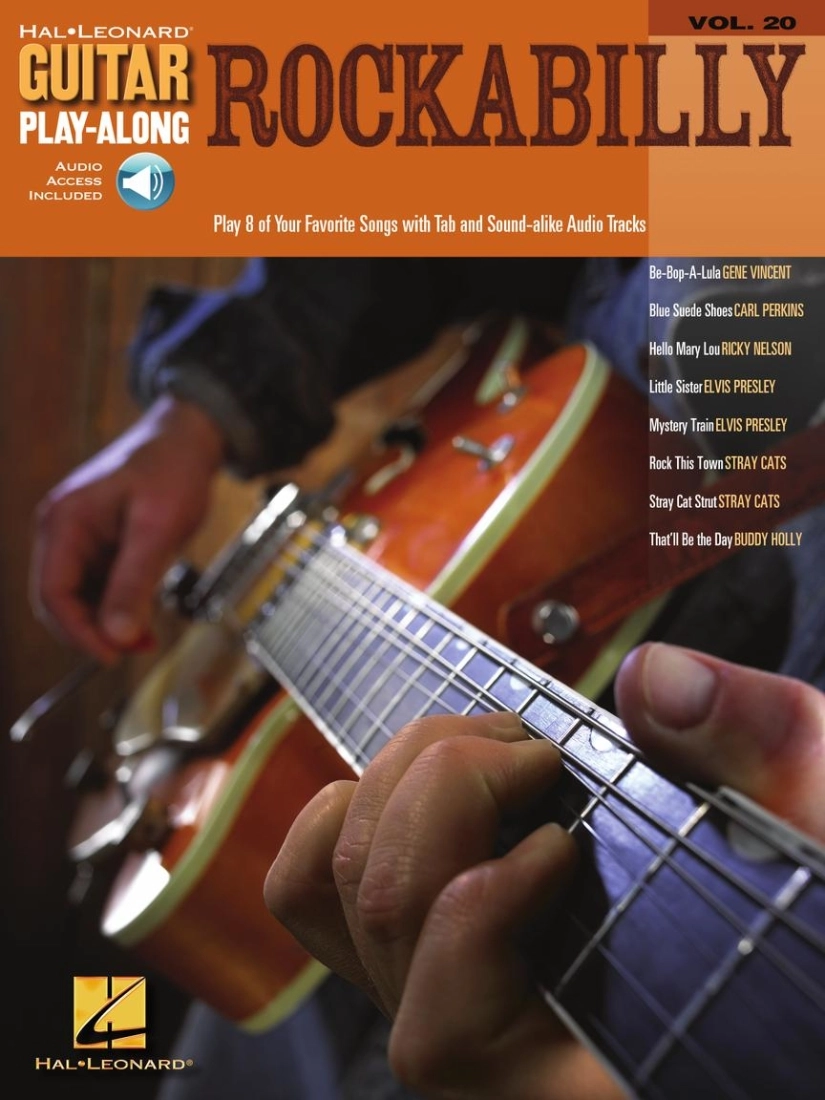 Rockabilly: Guitar Play-Along Volume 20 - Guitar TAB - Book/Audio Online