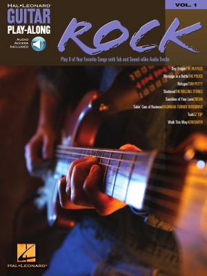 Hal Leonard - Rock: Guitar Play-Along Volume 1 - Guitar TAB - Book/Audio Online