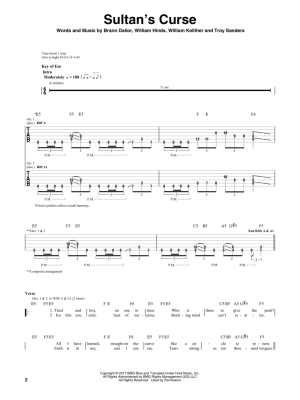 Mastodon: Emperor of Sand - Guitar TAB - Book