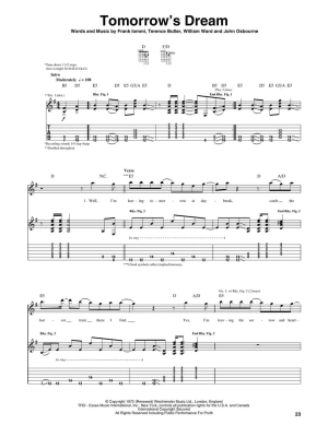 Black Sabbath Vol. 4 - Guitar TAB - Book