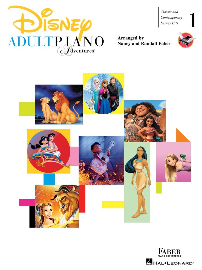 Adult Piano Adventures: Disney Book 1 - Faber/Faber - Piano - Book
