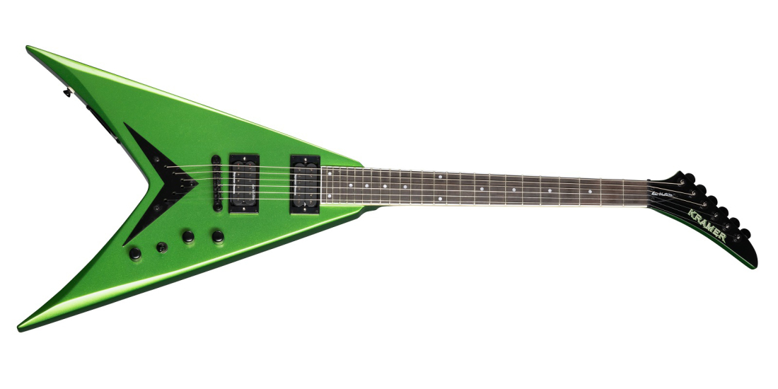 Limited Edition Dave Mustaine Vanguard Rust in Peace - Alien Tech Green