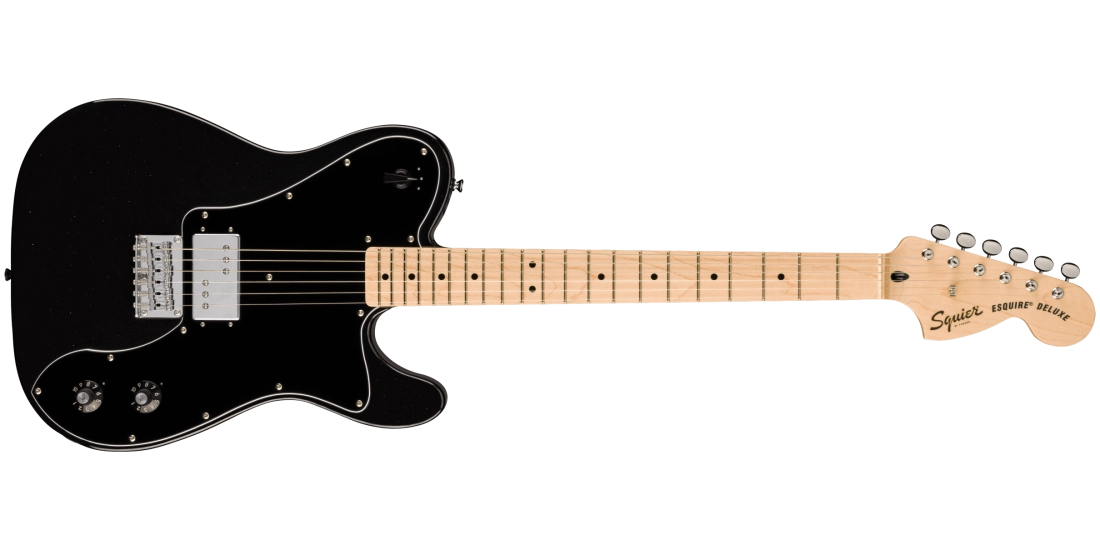 Paranormal Esquire Deluxe, Maple Fingerboard - Metallic Black