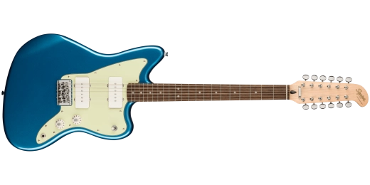 Squier - Paranormal Jazzmaster XII, Laurel Fingerboard - Lake Placid Blue