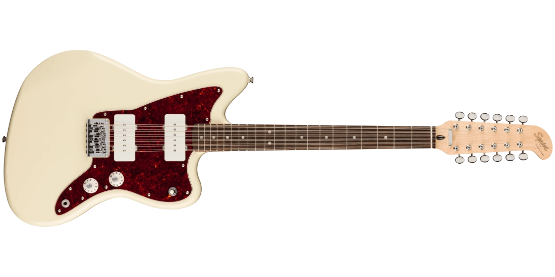 Paranormal Jazzmaster XII, Laurel Fingerboard - Olympic White