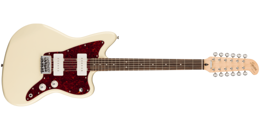 Squier - Paranormal Jazzmaster XII, Laurel Fingerboard - Olympic White