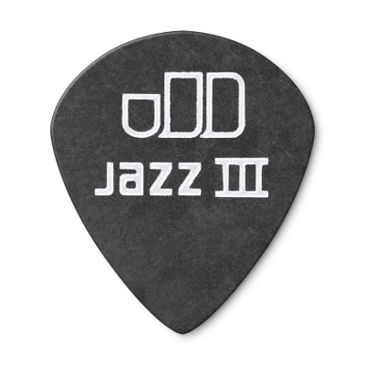 Tortex Pitch Black Jazz III Picks Player Pack (12 Pack) - .50mm