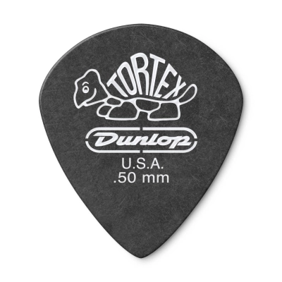 Dunlop - Tortex Pitch Black Jazz III Picks Player Pack (12 Pack) - .50mm