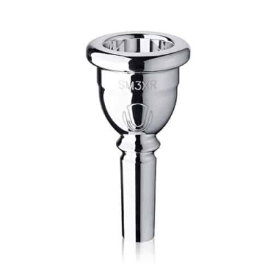 Denis Wick - Steven Mead Ultra Euphonium Mouthpiece, Silver Plated - SM3XR