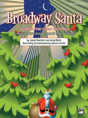 Alfred Publishing - Broadway Santa