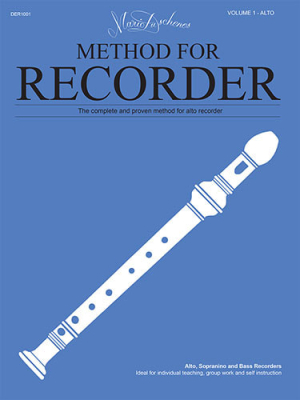 Berandol Music Ltd - Method for Recorder (Alto) Volume 1 - Duchschenes - Alto Recorder - Book/CD