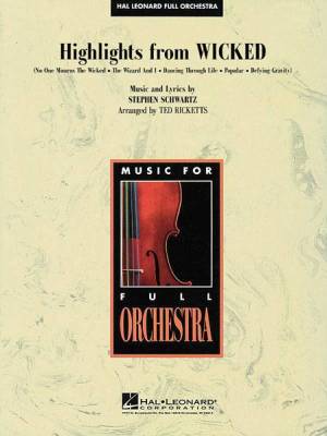 Hal Leonard - Highlights from Wicked