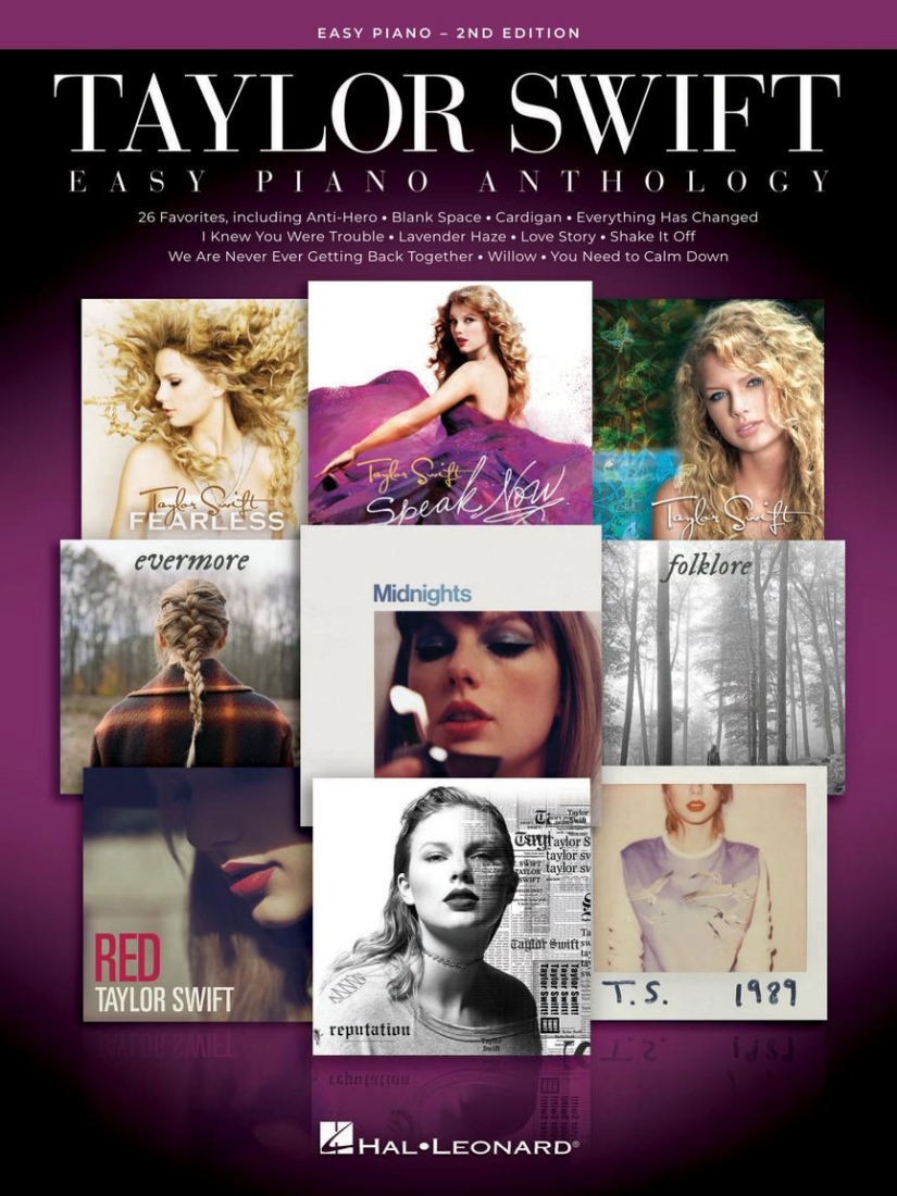 Taylor Swift Easy Piano Anthology (2nd Edition) - Easy Piano - Book