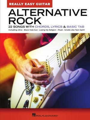 Hal Leonard - Alternative Rock: Really Easy Guitar Guitare (tablatures faciles) Livre