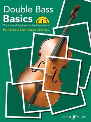 Faber Music - Double Bass Basics Harris, OLeary Contrebasse Livre avec fichiers audio en ligne