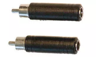 Link Audio RCA male to 1/4 Female adaptor