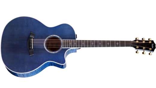 Taylor Guitars - 614ce Special Edition Maple Acoustic-Electric Guitar w/Case - Pacific Blue