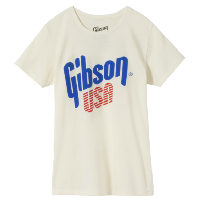 Gibson - T-shirt USA pour femme (petit)