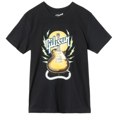 Gibson - 70s Black Tour Tee