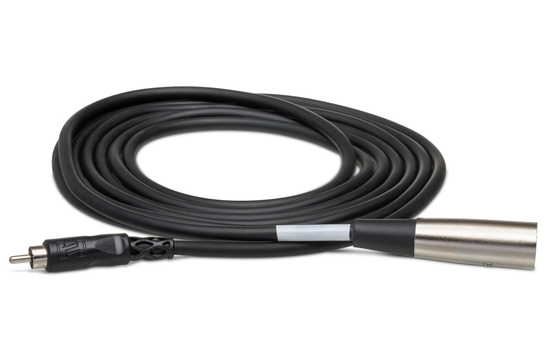 Unbalanced Interconnect, RCA to XLR-M, 10 ft