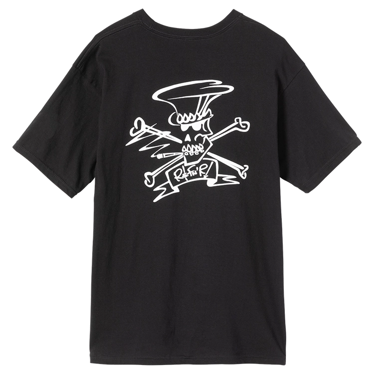 Slash \'Skully\' Black Tee - Medium