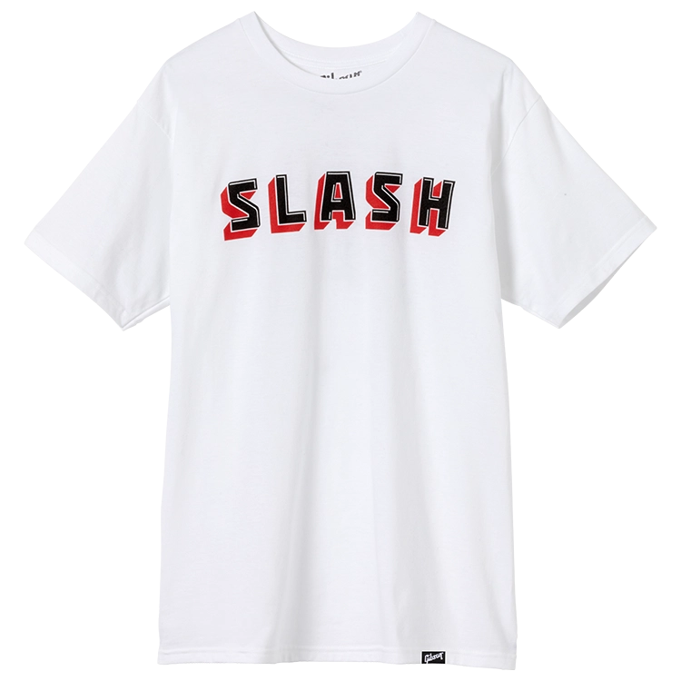 Slash Block White Tee - Small