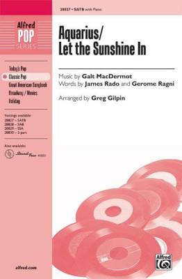 Alfred Publishing - Aquarius / Let the Sunshine In