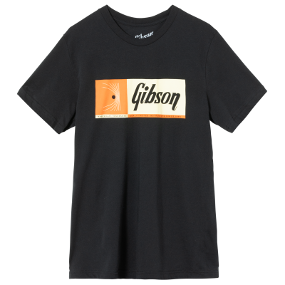 Gibson - Quality Fretted Instruments Vintage Black Tee