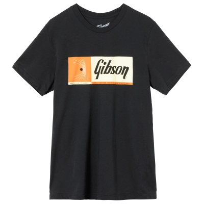 Gibson - Quality Fretted Instruments Vintage Black Tee